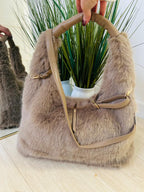 Fluffy HOBO Bag