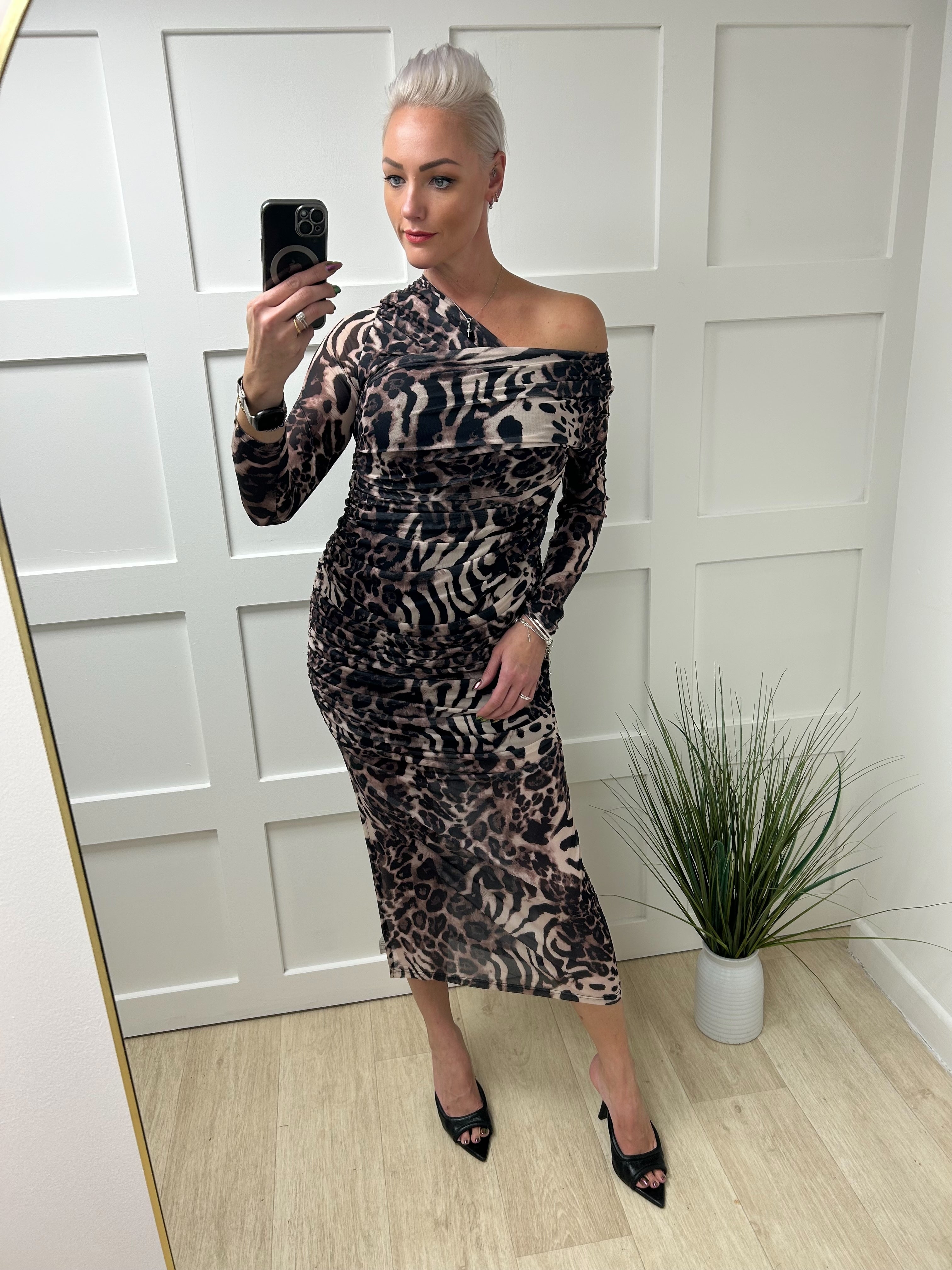 Bree Leopard Print Maxi