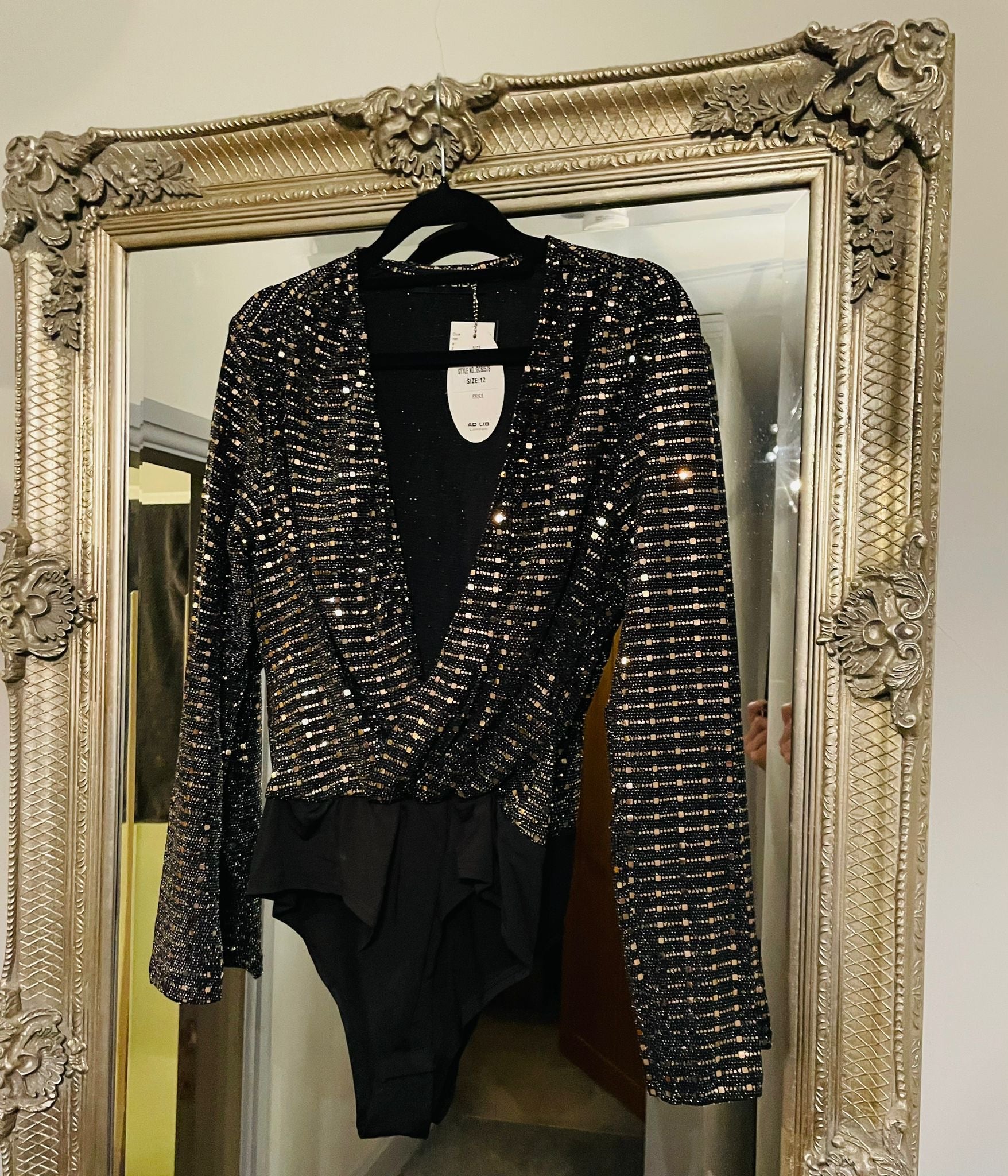 Esme Sequin Bodysuit