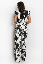 Nina Hide Print Top And Trouser Set