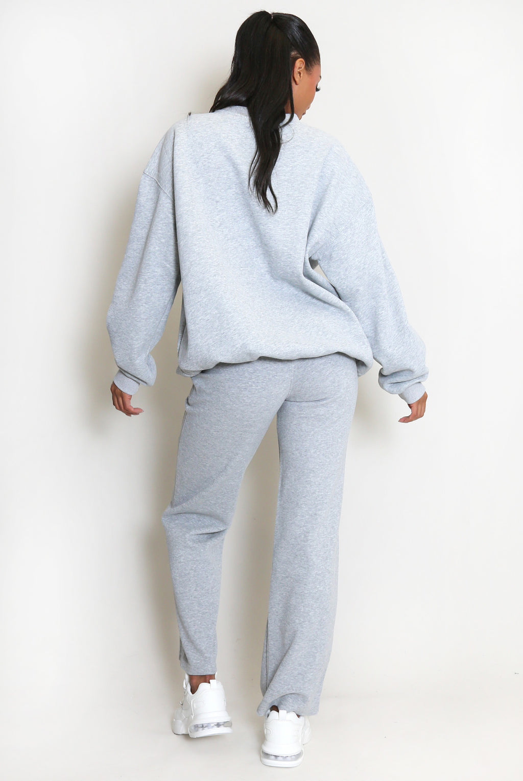Paris France Sweatshirt In Grey