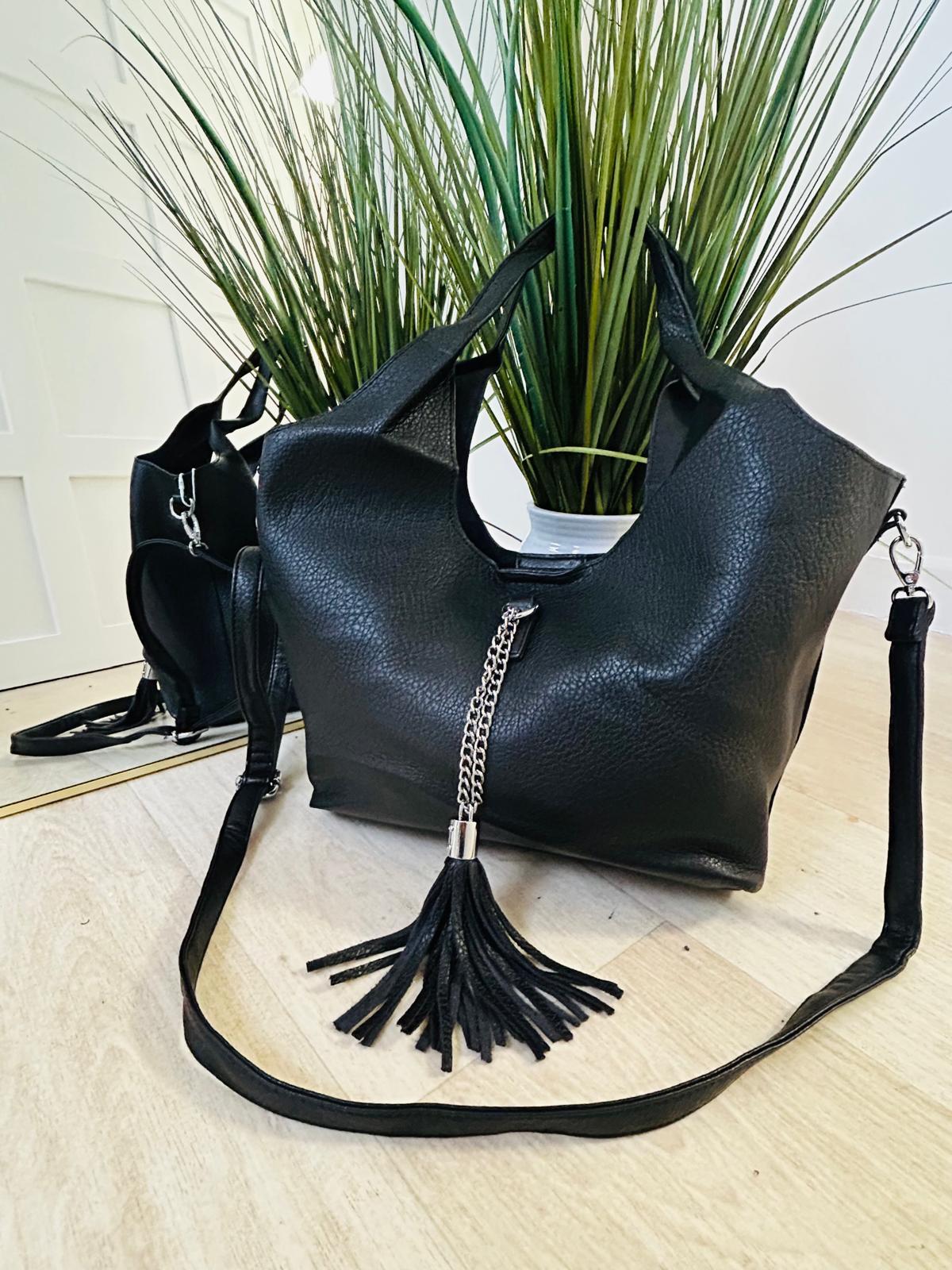 Shoulder Bag With Tassel Detail