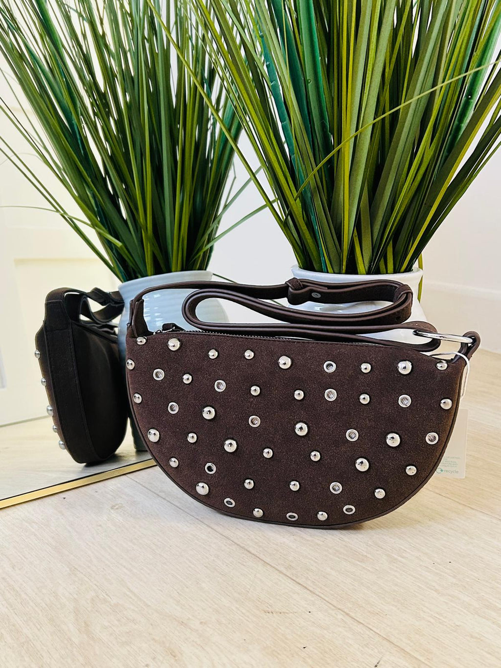 Studded Shoulder Bag