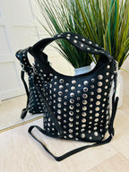 Studded Bucket Bag