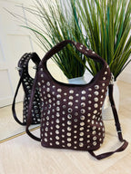 Studded Bucket Bag