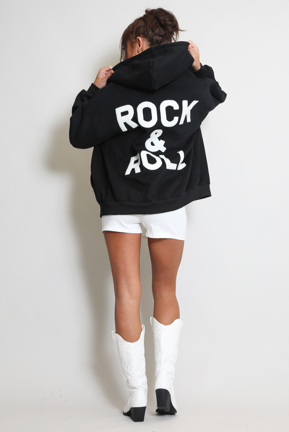 Jasmine Rock And Roll Hoodie