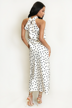 Nia Polka Dot Midi Skirt