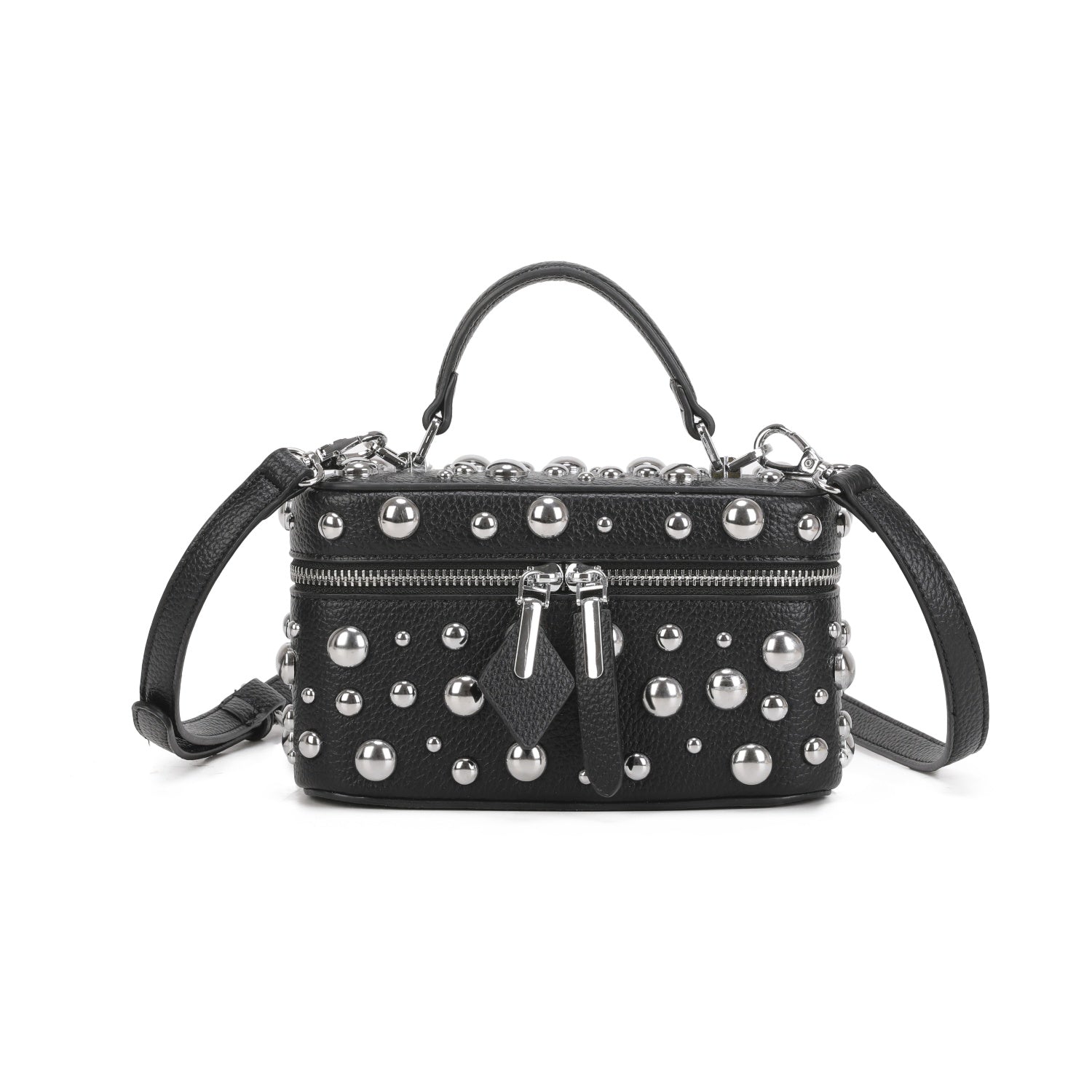 Studded Grab Bag Black