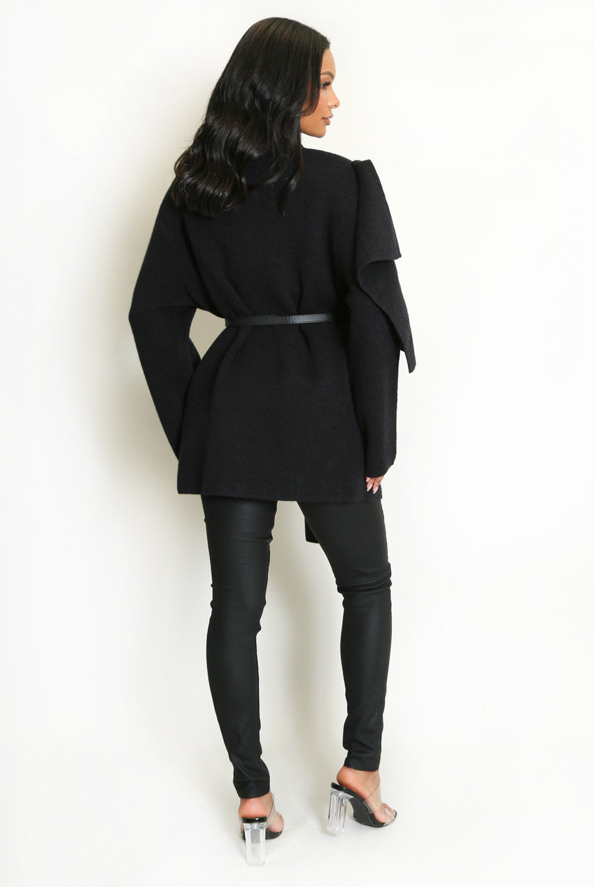 Jolie Wrap Scarf Cardigan