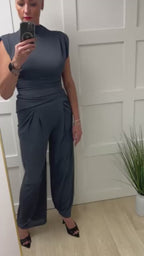 Abi Co-ord Top/Palazzo